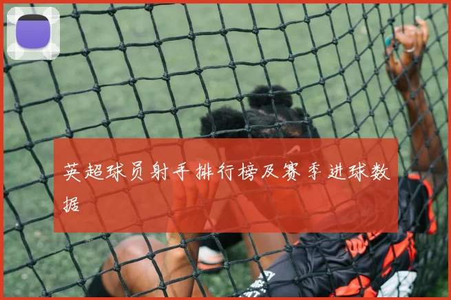 英超球员射手排行榜及赛季进球数据